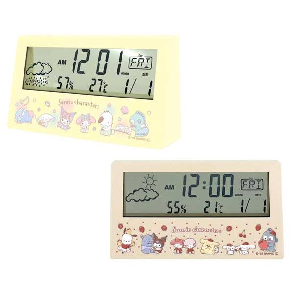 マイメロディ デジタルクロック 置き時計 sanrio（サンリオ） サンリオキャラクターズ 多機能デジタルクロック