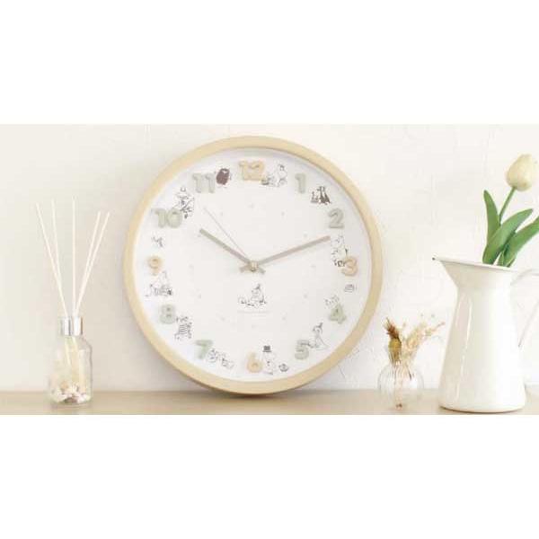 MOOMIN（ムーミン） クロック アイコンウォールクロック 壁掛け時計