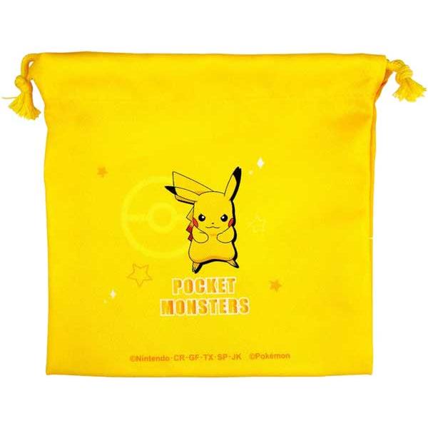 Pokemon（ポケモン） ポケットモンスター 巾着 フラット巾着 巾着袋