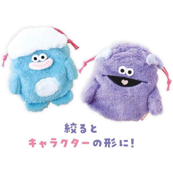 ホイッピ＆ラッピ リバーシブル巾着 巾着袋 小物入れ 巾着 ぬいぐるみ