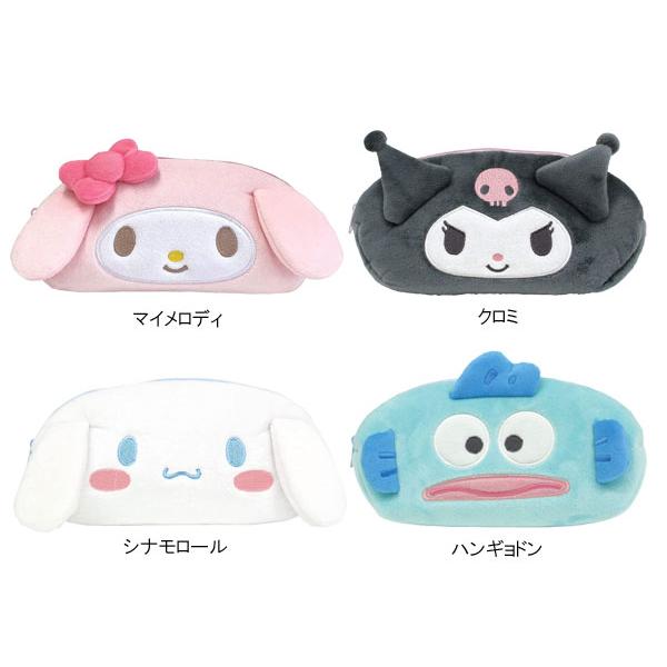 sanrio（サンリオ） ペンポーチ ぬいぐるみフェイスペンポーチ マイ