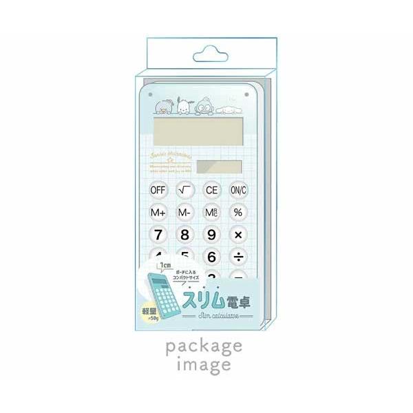 sanrio（サンリオ） スリム電卓 サンリオキャラクターズ 計算機 電卓