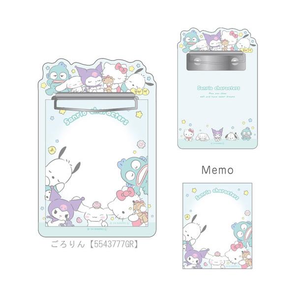 sanrio（サンリオ） アクリルバインダーメモ メモ帳 50枚入り ミニ