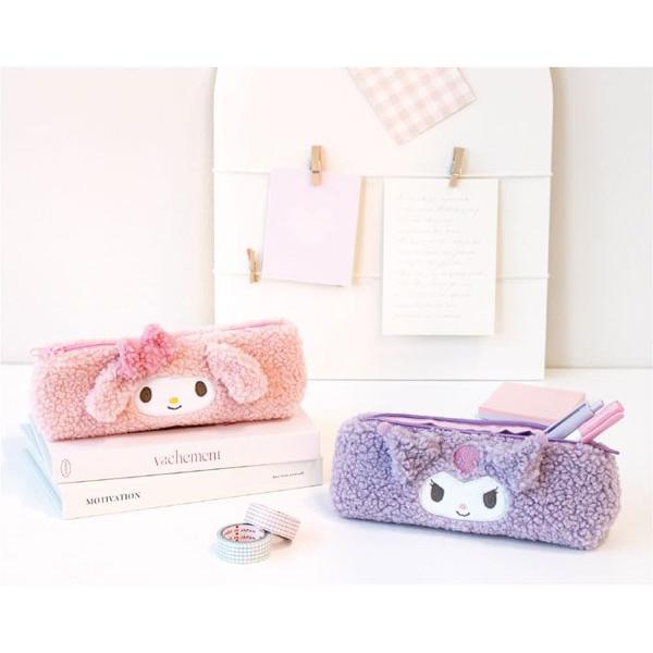 sanrio（サンリオ） モコモコペンポーチ ペンポーチ ペンケース 筆箱