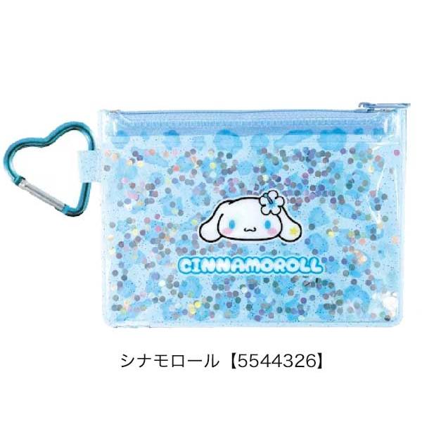 sanrio（サンリオ） キラキラポーチ ポーチ シナモロール ハローキティ