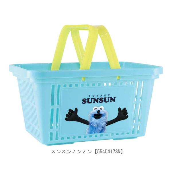 パペットスンスン　キャラバスケット　収納　ケース パペットスンスン キャラバスケット スンスン ノンノン ドーナツ