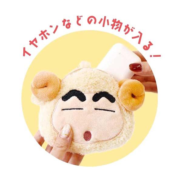 クレヨンしんちゃん カラビナ付きぬいぐるみファスナーマスコット