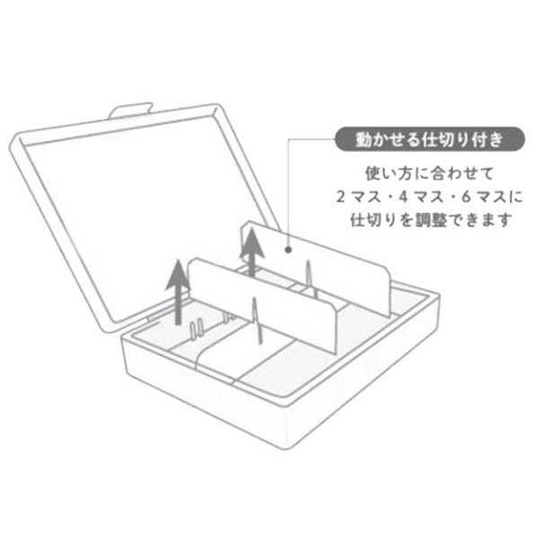 PEANUTS スヌーピー ピルケース セクションケース マルチケース