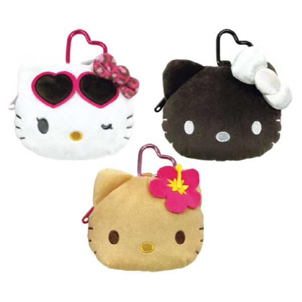 sanrio（サンリオ） ハローキティ カラビナ付きぬいぐるみファスナー