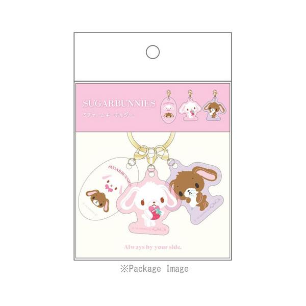 sanrio（サンリオ） サンリオキャラクターズ 3チャームキーホルダー