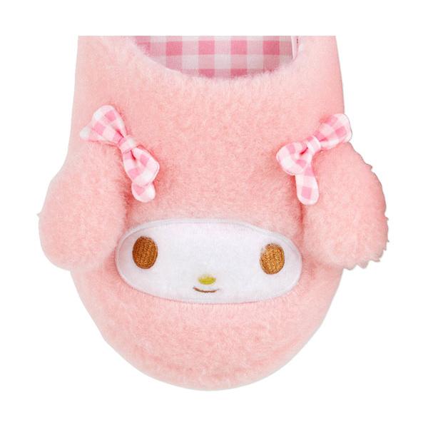 マイメロディ スリッパ ぬいぐるみスリッパ フェイス型 ルームシューズ