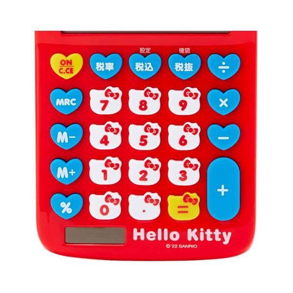sanrio（サンリオ） ハローキティ フェイス形キー電卓 ダイカットキー