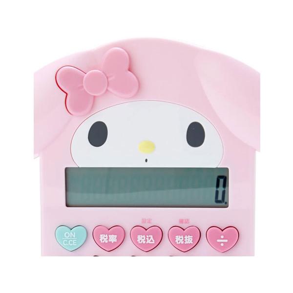 sanrio（サンリオ） マイメロディ フェイス形キー電卓 ダイカットキー 
