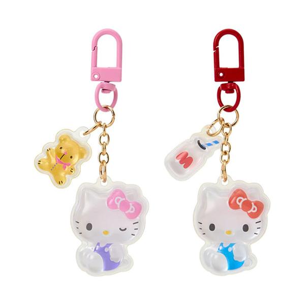 【希少品！】ハローキティ ブルブルキーホルダー 2種セット sanrio（サンリオ） ハローキティ キーホルダー2個セット アクリル
