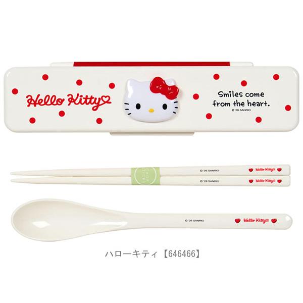 sanrio（サンリオ） レリーフ付き箸&スプーン サンリオキャラクターズ