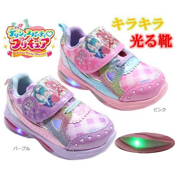New限定品 送料無料 光る靴 デリシャスパーティ プリキュア キッズシューズ 子供靴 靴 キッズスニーカー 女の子 6511 Materialworldblog Com