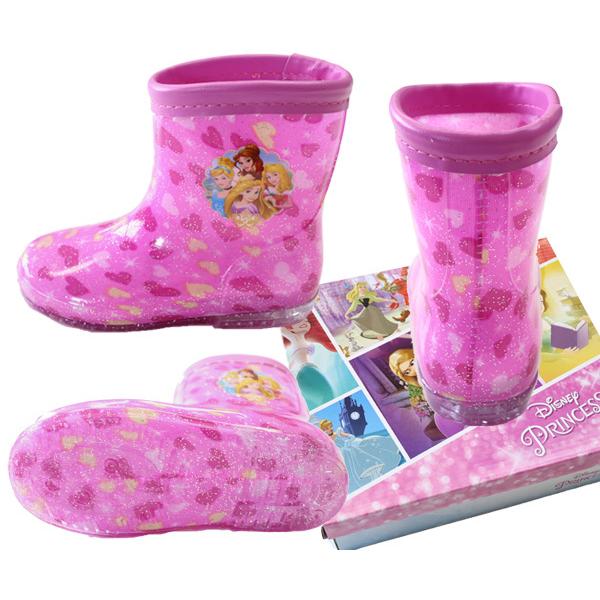 ディズニー プリンセス レインブーツ シンデレラ オーロラ姫 ラプンツェル ベル 長靴 ディズニー レインシューズ ディズニー靴 Disneyzone キッズ 15〜19cm | Disney | 01