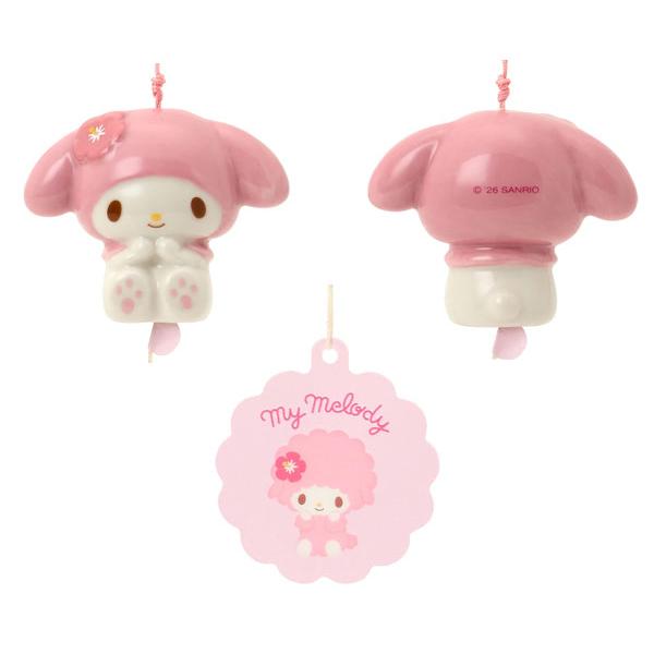 sanrio（サンリオ） 風鈴 ふうりん 陶磁器 ハローキティ マイメロディ