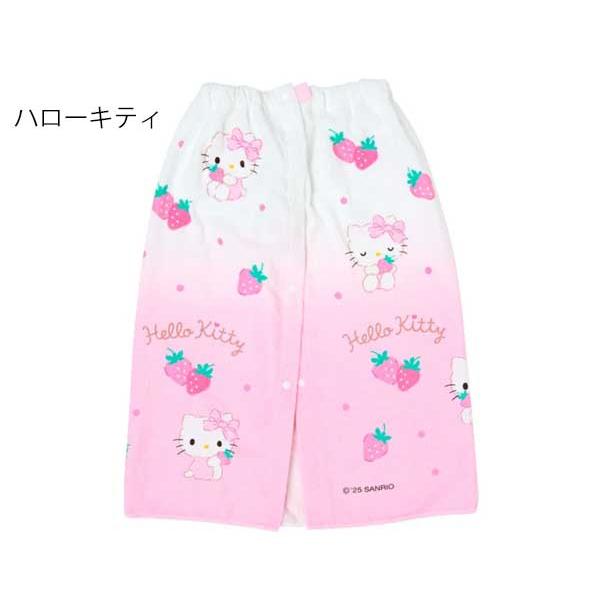 sanrio ラップタオル 巻きタオル サンリオ 70サイズ タオル バス sanrio ラップタオル 巻きタオル サンリオ 70サイズ タオル バス