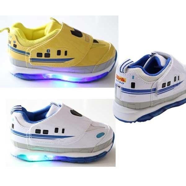 訳あり 箱つぶれ アウトレット Ledライトが数ヶ所光らない 光る靴 プラレール プラレール 靴 男の子 マジック スリッポン キッズスニーカー 子供靴 新幹線 鉄道 B Rose Cat 通販 Yahoo ショッピング