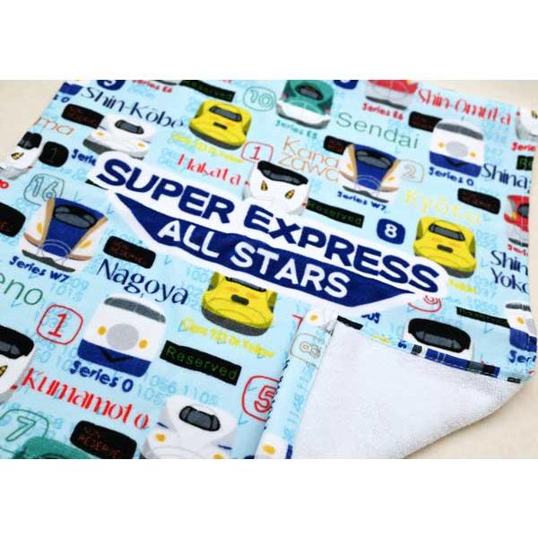 ハンドタオル 新幹線 踏切 新幹線オールスターズ ドクターイエロー E6