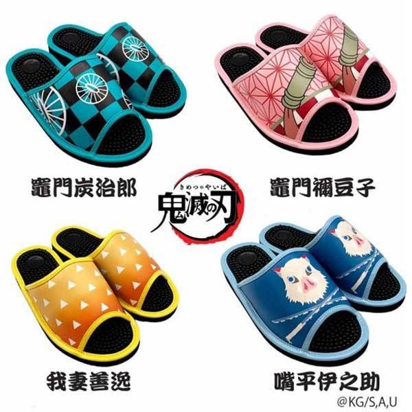 鬼滅の刃 健康サンダル スリッパ レディースサイズ 炭治郎 禰豆子 きめつのやいば キャラクター 伊之助 Km4501 事務所 善逸 安心の実績 高価 買取 強化中