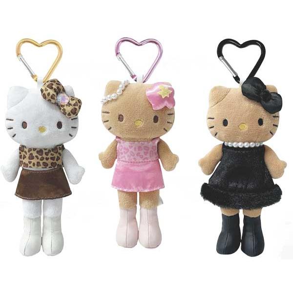 ハローキティ サンリオ スタイルアップマスコット ヒョウ コギャル