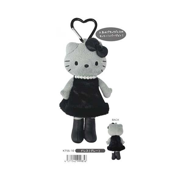 ハローキティ サンリオ スタイルアップマスコット エンジェル/ブラック