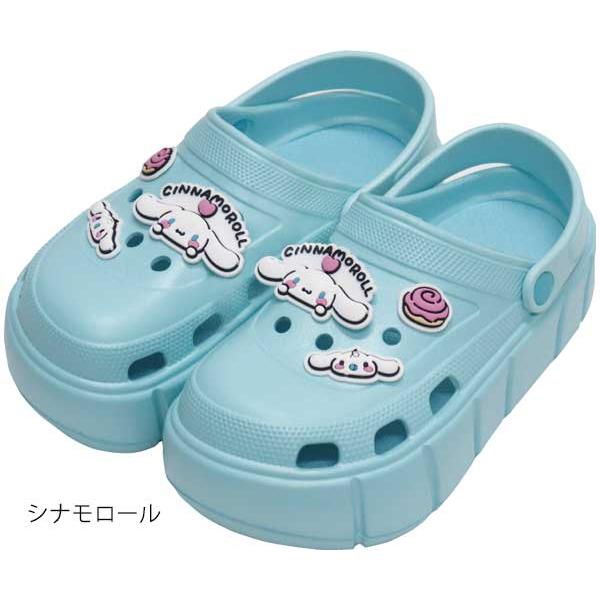 sanrio（サンリオ） 厚底サンダル クロミ シナモロール クロック