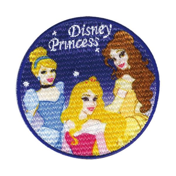 Disney ディズニープリンセス ワッペン アップリケ アリエル オーロラ 