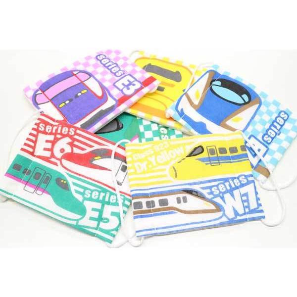 子供用マスク マスク ガーゼマスク 新幹線マスク ROSECAT はやぶさ