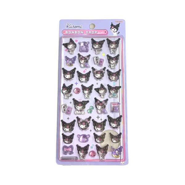 ボンボンドロップシール　ぷっくりシール　サンリオ　おじぱん　キティちゃん　クロミ クロミ サンリオ ボンボンドロップシール ドロップシール ぷっくり
