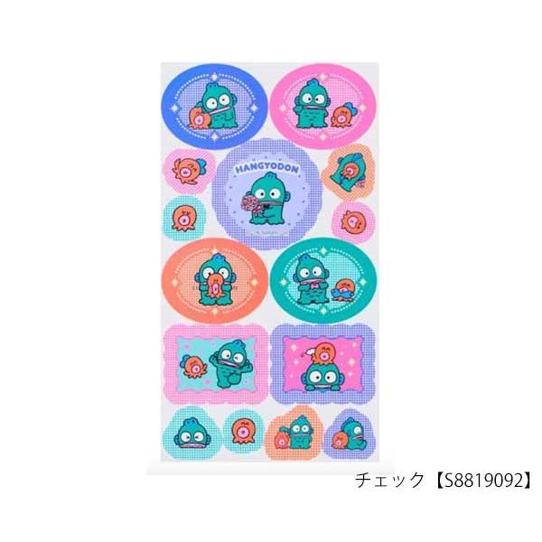 確認用 ハンギョドン sanrio（サンリオ） 蛍光レトロシール ハンギョドン チェック ポップ