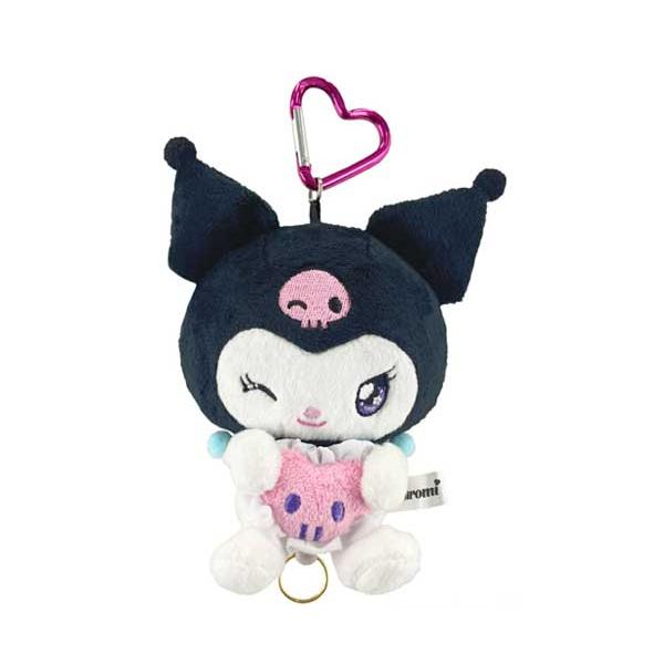 クロミ サンリオ ぬいぐるみリール付キーホルダー サンリオ