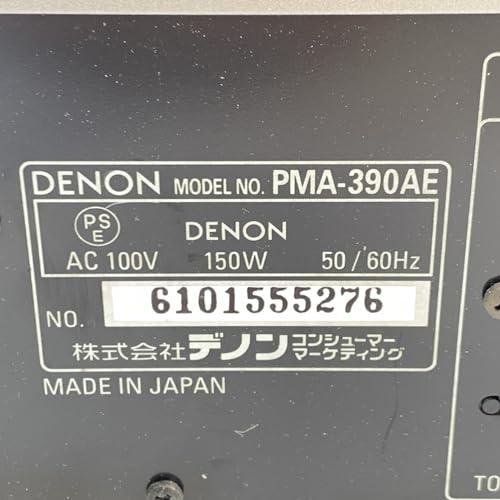 アウトレット評判 Denon プリメインアンプ プレミアムシルバー PMA-390AE-SP