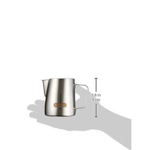 デロンギ(DeLonghi) ミルクジャグ ステンレス製 シルバー 350Ml デロンギ(DeLonghi) ミルクジャグ ステンレス製 シルバー 350Ml