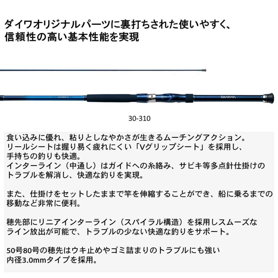 ダイワ(DAIWA) 船ロッド インターライン シーパワー73 30-270