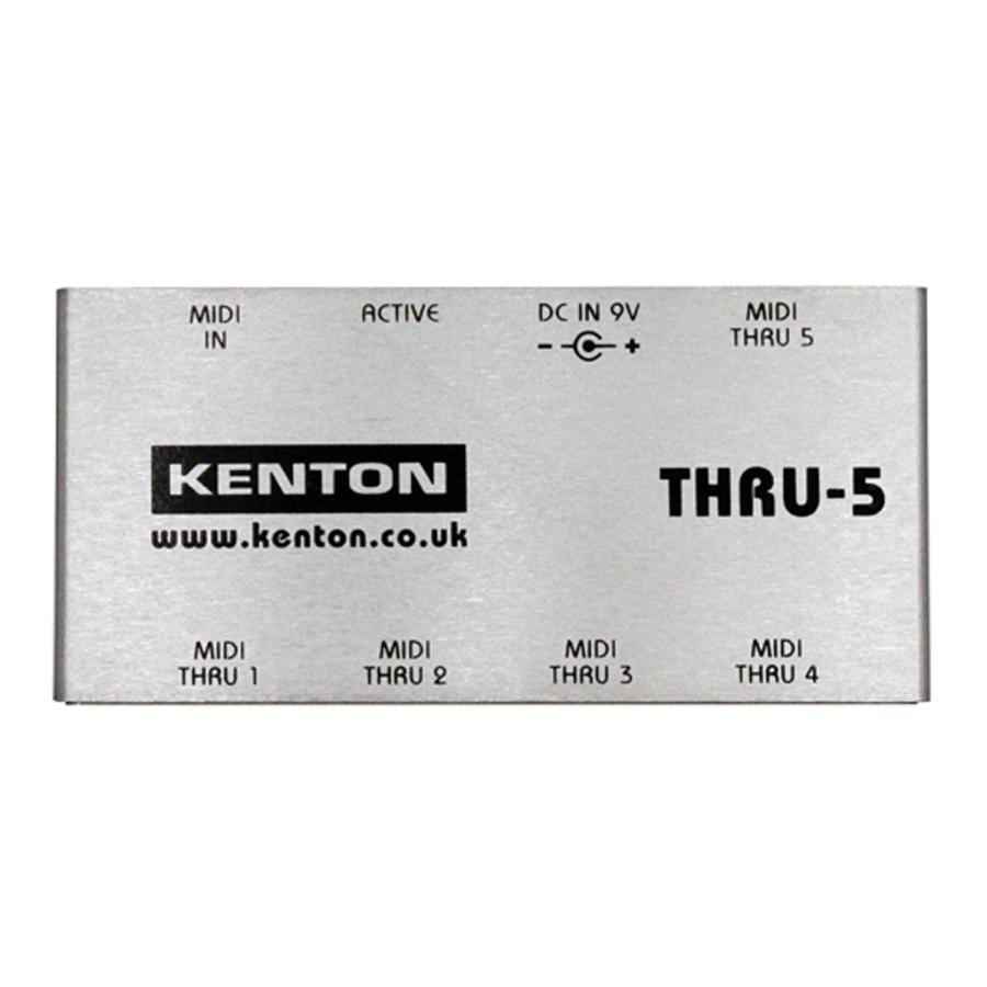 Kenton Electronics 5アウト MIDI スルーボックス Thru-5 : Rose Cheek