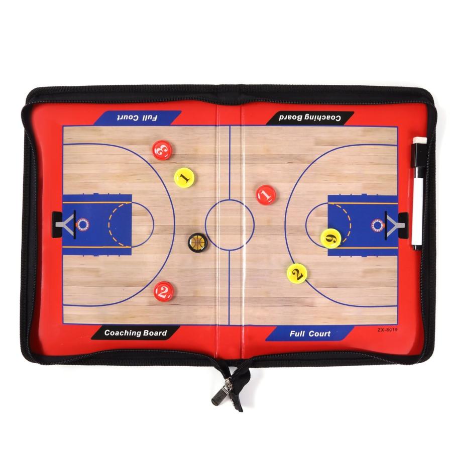 スプレンノ] バスケットボール 作戦盤 作戦板 ファスナー タイプ