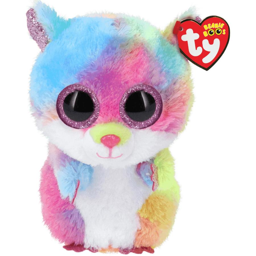 タイ(Ty) ぬいぐるみ Beanie Boo's ロドニー (M) 36214 : Rose Cheek
