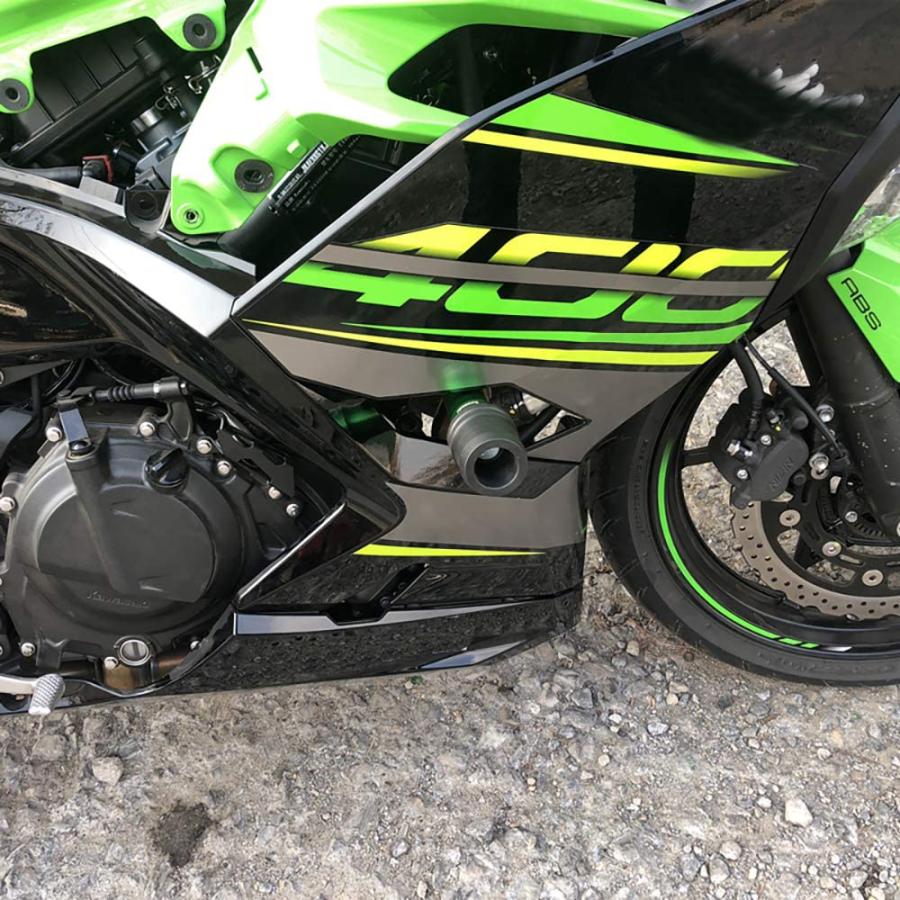 LEDISHUN エンジンガード エンジンスライダー カワサキ ニンジャ250