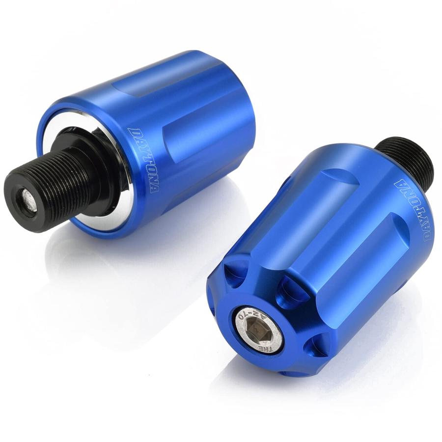 デイトナ(Daytona) アルミビレット バイク用 バーエンド カワサキ M17