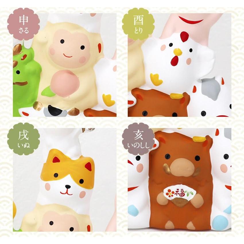 1 / 6 ★木製【十二支飾り】十二支セット 置物 お正月 正月飾り 楽天市場】木製【 十二支飾り 】置物 | お正月 飾り付け ウッド