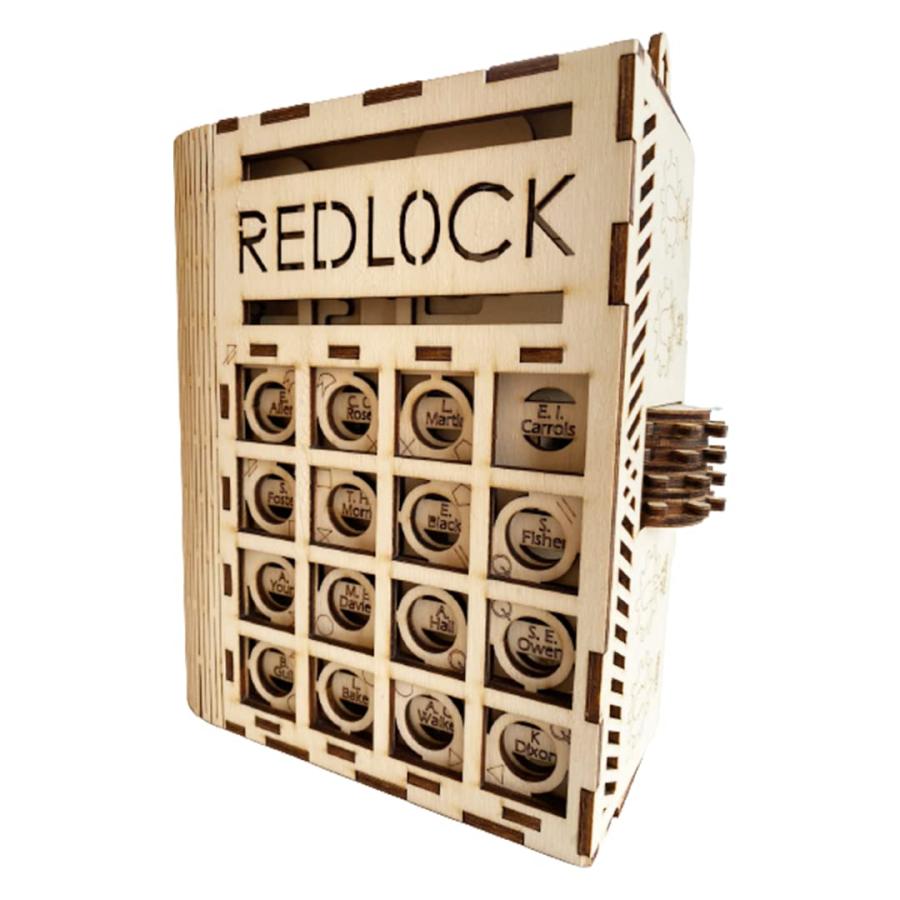 REDL0CK レッドロック 謎解き パズル 脳トレ 知育 木製 立体 3D