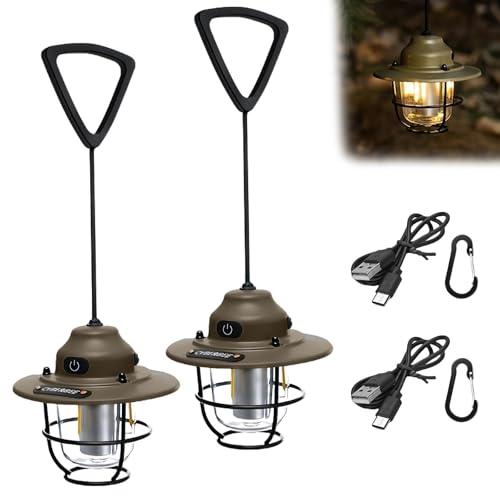 SEKIDAR キャンプランタン 充電式 2個入り LEDランタン 高輝度 防水