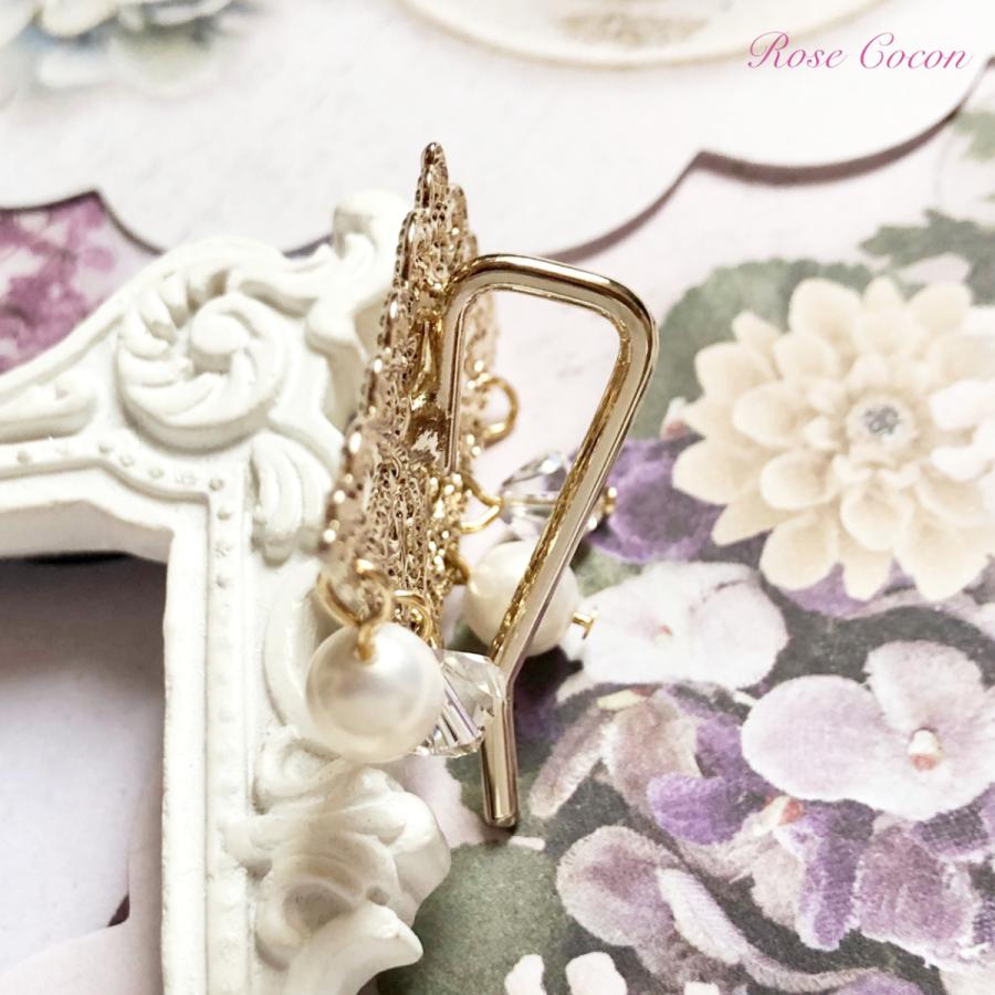透かし×キラキラ×パールのオリエンタル風ポニーフック |  | 10