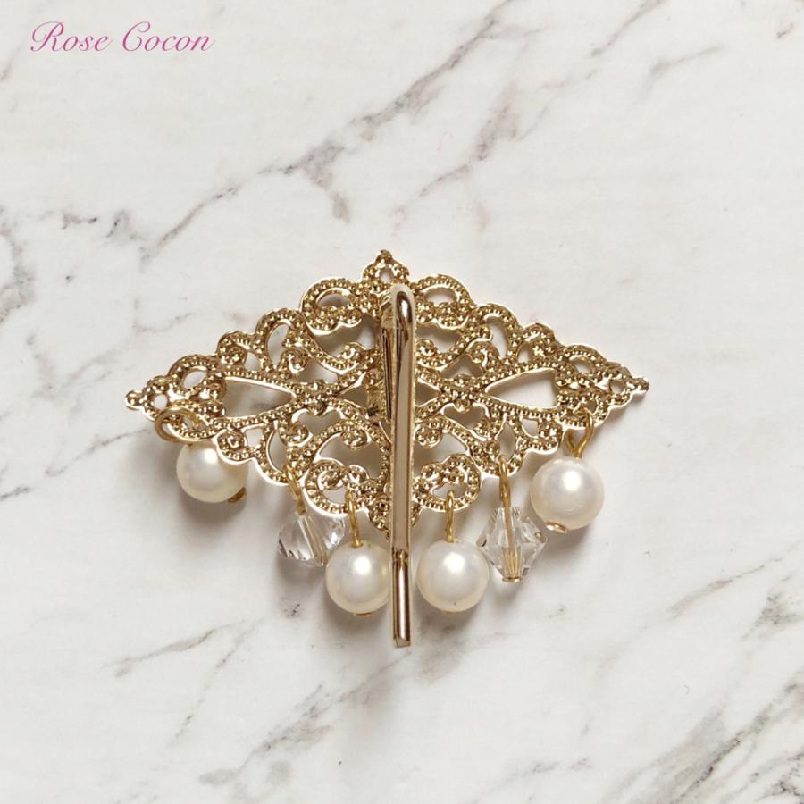 透かし×キラキラ×パールのオリエンタル風ポニーフック |  | 11