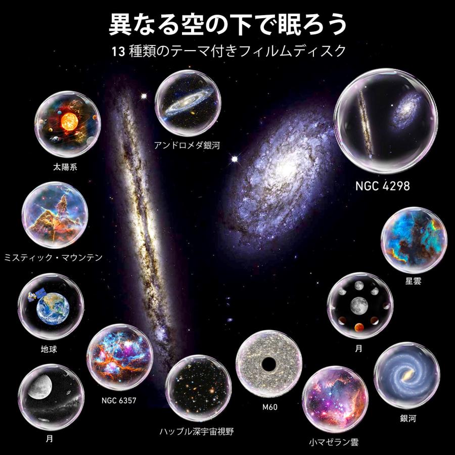 静音】YunLone プラネタリウム 家庭用 部屋用 ホーム スター