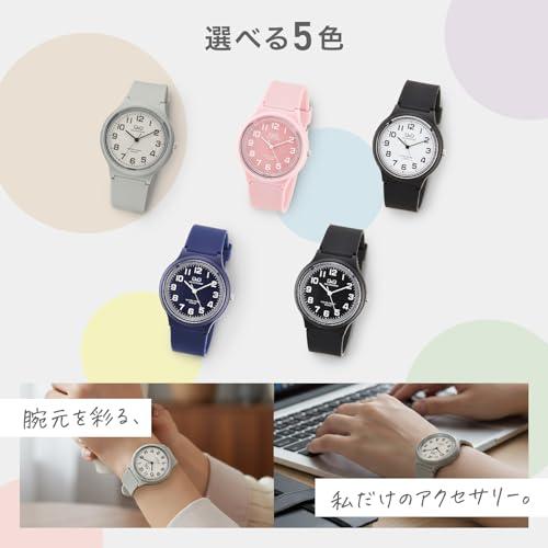 シチズン Q&Q] アナログ ソーラー腕時計 10気圧防水 ウレタンベルト