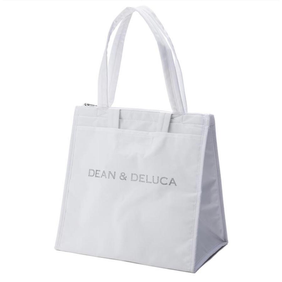 DEAN & DELUCA クーラーバッグ エコバッグ ホワイトL - エコバッグ